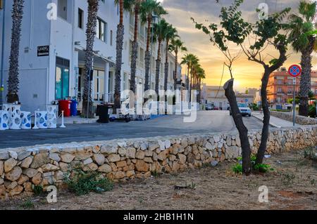 Porto cesario ist ein wichtiger italienischer Ferienort in der Region Apulien in Süditalien Stockfoto