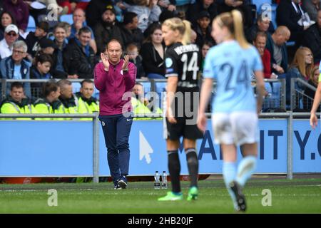 Manchester-City-Manager Nick Cushing Stockfoto