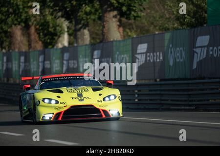 #95, ASTON MARTIN RACING - GBR, ASTON MARTIN VANTAGE AMR, Nicki THIIM, Marco SORENSEN, Richard WESTBROOK 2020 FIA World Endurance Championship Season Stockfoto