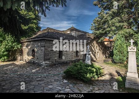 Die Kirche der Heiligen Nedelia in Batak, Bulgarien. Stockfoto