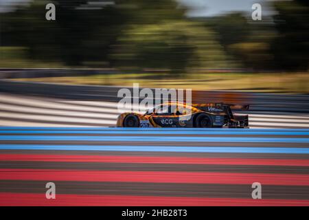 20, TEAM VIRAGE, POL, Ligier JS P320 - Nissan, Rob Hodes (USA), Garett Grist (CAN), Charles Crews (USA) 2021 European Le Mans Series, Le Castellet, Fr. Stockfoto