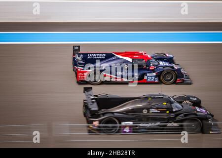 22, UNITED AUTOSPORTS, GBR, Orca 07 - Gibson, Phil Hanson (GBR), Jonathan Aberdein (ZAF), Tom Gamble (GBR) / 4, DKR ENGINEERING, LUX, Duqueine M30 - Stockfoto