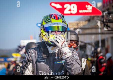 95, TF SPORT, GBR, Aston Martin Vantage AMR, Ross Gunn (GBR), 2021 European Le Mans Series, Le Castellet, Frankreich. Foto © John D Stevens. Stockfoto