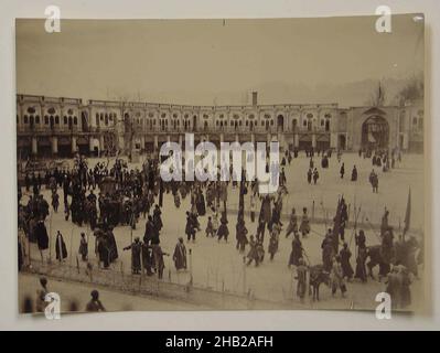 Eine von 274 Vintage-Fotografien, Papier aus Silbergelatin, Ende 19th-Anfang 20th. Jahrhundert, Qajar-Zeit, 4 3/4 x 6 15/16 Zoll, 12,0 x 17,7 cm Stockfoto