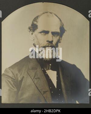 John Augustus Roebling, Gelatinesilberfotografie, ca. 1866-1867, Bild: 12 x 15 Zoll, 30,5 x 38,1 cm, Hochformat Stockfoto