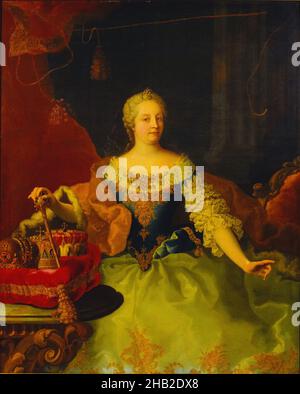 Porträt von Maria Theresia 1717-1780, Martin Meytens de Jonge, Werkstatt von, nach 1745 Stockfoto