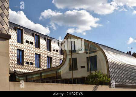 Detail von Exeter College Cohen Quad, Oxford. Stockfoto