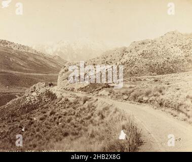 Parapet Rock - West Coast Road, Burton Brothers Studio, Fotostudio, 1880s, Dunedin, Fotografie Stockfoto