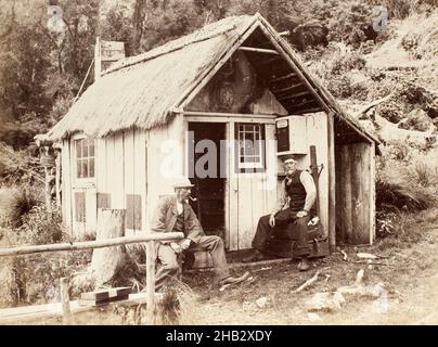 Milford Sound, Burton Brothers Studio, Fotostudio, 1883, Dunedin, Fotografie Stockfoto