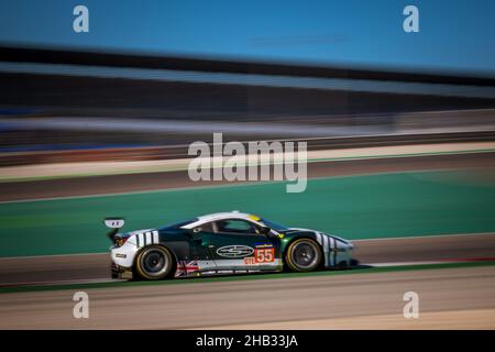 #55, SPIRIT OF RACE, CHE, Ferrari 488 GTE EVO, Duncan Cameron (GBR), Matthew Griffin (IRL), David Perel (ZAF) 2021 European Le Mans Series, Portimao, Stockfoto
