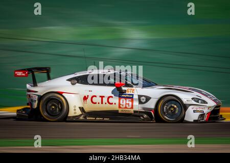 #95 TF Sport Aston Martin Vantage GTE AM. European Le Mans Series 2021, Portimao, Portugal. Foto © John D Stevens. Stockfoto