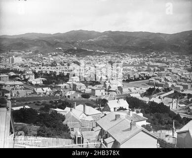 TE Aro, Wellington, Burton Brothers Studio, Fotostudio, Dunedin, Gelatine-Trockenteller-Prozess Stockfoto