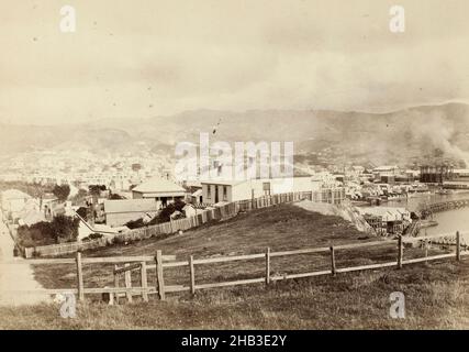 TE Aro, Wellington, Burton Brothers Studio, Fotostudio, um 1885, Dunedin Stockfoto