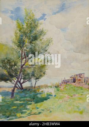 Landschaft im Hutt Valley, James Nairn, Künstler, Wellington Stockfoto