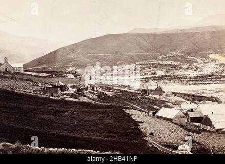 Saint Bathans, Burton Brothers Studio, 1869, Otago Stockfoto