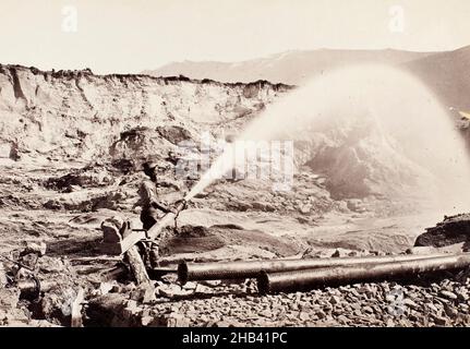 Saint Bathans, Burton Brothers Studio, 1869, Otago Stockfoto