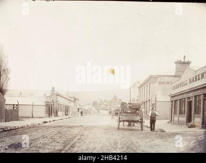 Main Street Cromwell, Burton Brothers Studio, 1870-1880s, Cromwell Stockfoto