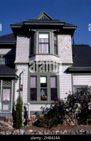 Howe-Waffle House and Medical Museum, historische Architektur in Santa Ana, Orange County, CA Stockfoto