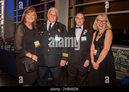 Lorton, Vereinigte Staaten Von Amerika. 15th Dez 2021. Die Gäste nehmen am 15. Dezember 2021 an den the10th Anniversary of GTSC & the HSToday 2021 Holiday Awards im The River View in Occoquan in Lorton, VA, Teil. (Foto von Kris Connor/Sipa USA) Quelle: SIPA USA/Alamy Live News Stockfoto