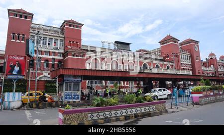 Purana Complex, Howrah Station, Kalkutta, Westbengalen, Indien. Stockfoto