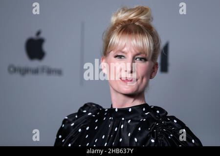 Los Angeles, USA. 16th Dez 2021. LOS ANGELES, KALIFORNIEN, USA - 16. DEZEMBER: Die Schauspielerin Emma King kommt bei der Los Angeles Premiere von Apple Original Films' und A24's 'The Tragedy of Macbeth', die am 16. Dezember 2021 im Directors Guild of America Theatre Complex in Los Angeles, Kalifornien, USA, stattfand. (Foto von Xavier Collin/Image Press Agency) Quelle: Image Press Agency/Alamy Live News Stockfoto