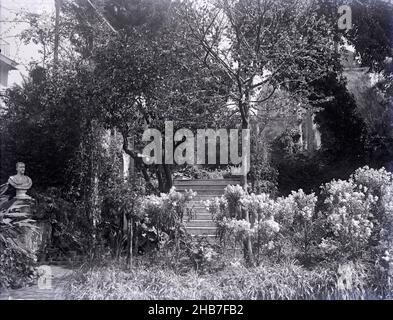 Glas negativ, anonym, Niederlande, c. 1907 - c. 1935, Glas, Höhe 90 mm × Breite 120 mm Stockfoto