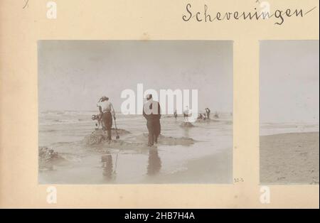 Scheveningen, Foto 3 auf Albumseite 32 aus Album Amsterdam 1890-1894., Hersteller: Hendrik Herman van den Berg, Amsterdam, in oder nach 1890 - in oder vor 1894, fotografische Unterstützung WZQTR Stockfoto