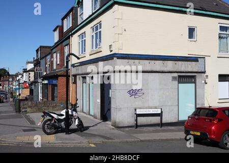 Lloyds Bank Abbeydale Road, Sheffield, Zweigstellen geschlossen Bank Stockfoto