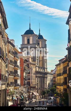 MStiftskirche von San Isidro el Real. Madrid, Spanien. Stockfoto