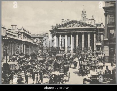 Cityscape of London, einer von sechzehn Lichtdrucken im Cover., Verlag: Muchmore Art Co Ltd, United Kingdom, c. 1860 - c. 1915, Papier, Kollotyp, Höhe 277 mm × Breite 203 mm Stockfoto