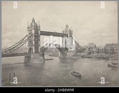 Cityscape of London, einer von sechzehn Lichtdrucken im Cover., Verlag: Muchmore Art Co Ltd, United Kingdom, c. 1860 - c. 1915, Papier, Kollotyp, Höhe 203 mm × Breite 277 mm Stockfoto