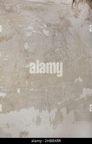Schäbiger Betonhintergrund. Vintage alten Hintergrund. Graue, strukturierte, alte Wand Stockfoto