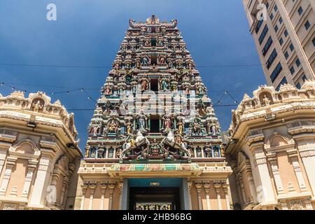 Sri Maha Mariamman Tempel in Kuala Lumpur, Malaysia Stockfoto