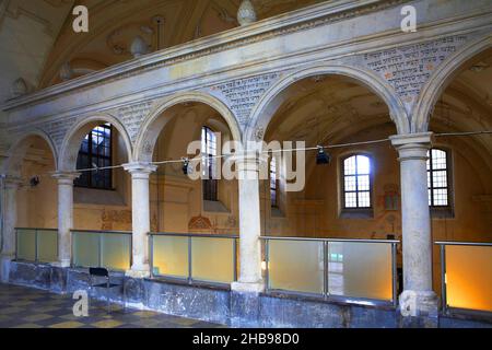 Polen, Krakau, Kazimierz, Izaaks Synagoge. Stockfoto