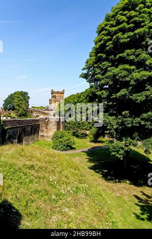 Das wunderschöne Culzean Castle in der Nähe von Maybole, Carrick an der schottischen Küste von Ayrshire, Großbritannien. 22nd vom Juli 2021 Stockfoto