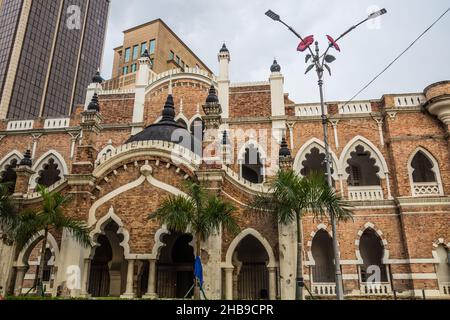 Historische Theaterhalle Panggung Bandaraya DBKL in Kuala Lumpur, Malaysia Stockfoto