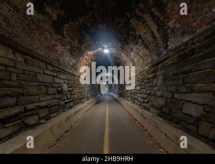 Wilkes Street Tunnel, Alexandria, VA Stockfoto