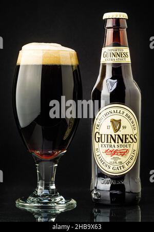 Guinness Extra Stout Simsbury, Connecticut, USA Stockfoto