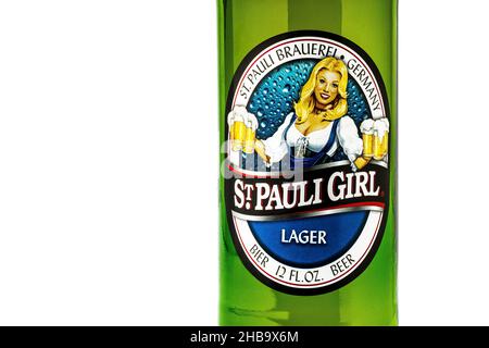 St. Pauli Girl Bier Simsbury, Connecticut, USA Stockfoto