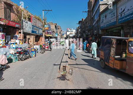 Lokaler Markt in Rawalpindi in der Nähe von Islamabad, Provinz Punjab, Pakistan Stockfoto