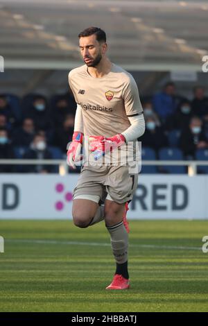 Bergamo, Italien. 18th Dez 2021. Rui Patricio während Atalanta BC vs AS Roma, italienische Fußballserie A Spiel in Bergamo, Italien, Dezember 18 2021 Quelle: Independent Photo Agency/Alamy Live News Stockfoto