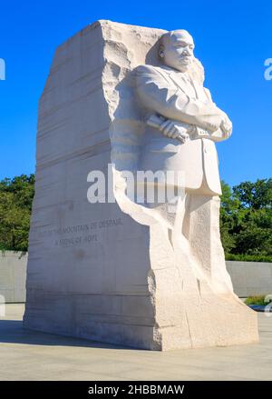 Martin Luther King Memorial in Washington DC Stockfoto