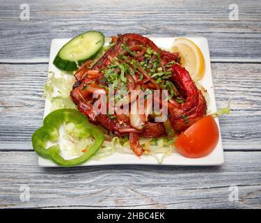 Kashi Lamb zerkleinert indisches Essen Stockfoto