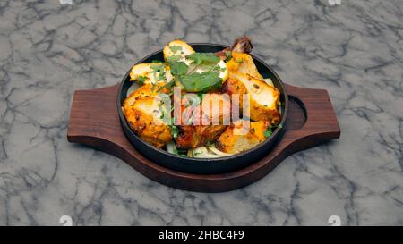 Tandoori gemischter Grill, indische Küche Stockfoto