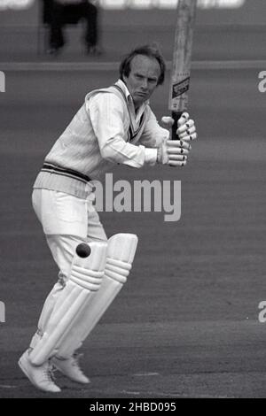 Jack Birkenshaw hat Leicestershire in der John Player League (Sunday League, 40 Overs) gegen Surrey geschlagen, im Oval, London, England, Vereinigtes Königreich 7. Mai 1978 Stockfoto