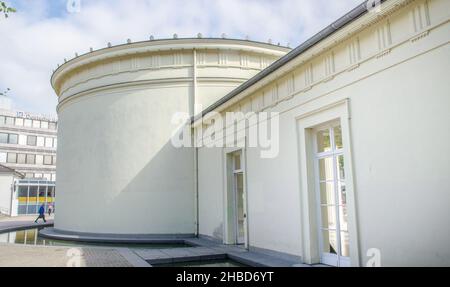 Aachen-der Elisenbrunnen in Aachen ist ein klassischer Bau der Architekten Johann Peter Cremer und Karl Friedrich Schinke Stockfoto