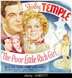 SHIRLEY TEMPLE und JACK HALEY in DEM ARMEN KLEINEN REICHEN MÄDCHEN (1936), Regie IRVING CUMMINGS. Bild: FOX FILMS / Album Stockfoto