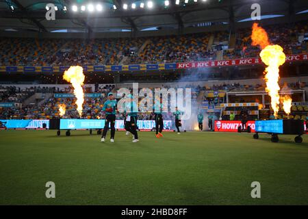 Brisbane, Australien. 19th Dez, 2021. In Brisbane, Australien am 12/19/2021. (Foto von Patrick Hoelscher/News Images/Sipa USA) Quelle: SIPA USA/Alamy Live News Stockfoto