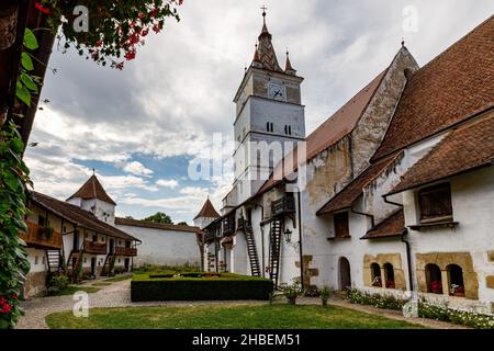 Die Schlosskirche von harman in Rumänien Stockfoto