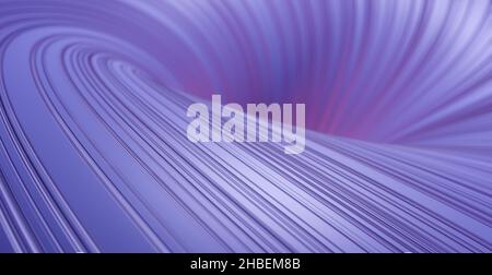 Abstrakter blauer Hintergrund mit Linien. 3 d Abbildung. Stockfoto